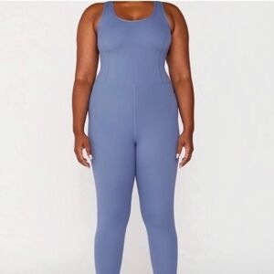 SET active Blue Sportbody Sportysuit Bodysuit Onesie Unitard Cloud small